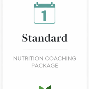 Standard Nutrition Coaching Package (1 Month)